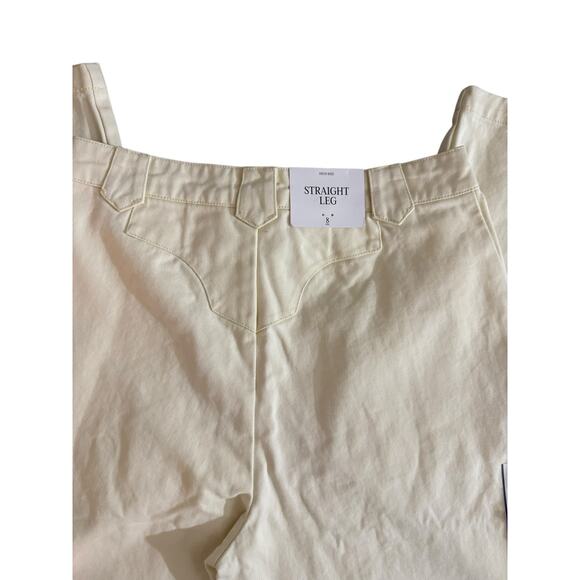 Future Collective Women’s 100% Cotton pants Lot of 2 Size 8 MSRP $76 - Picture 4 of 11